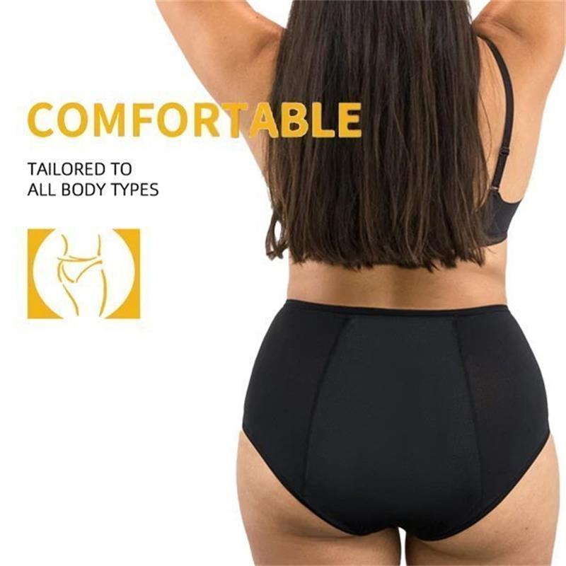 Acheter 3 Obtenir 2 Gratuit 2025 Nouvelle mise niveau Culotte tanche Taille haute