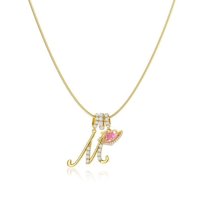 DE RDUCTION Colliers pendentifs 3 rangs avec initiales A-Z | Personnaliss et lgants