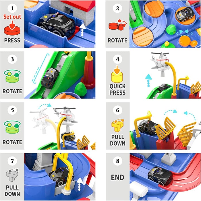 Le meilleur cadeau City Adventure Rescue - Jouet ducatif pour tout-petits