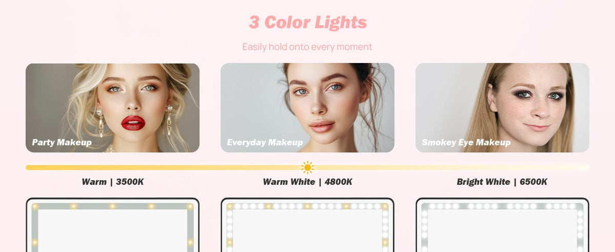 VENTE CHAUDE D'T -49% Miroir de maquillage pare-soleil