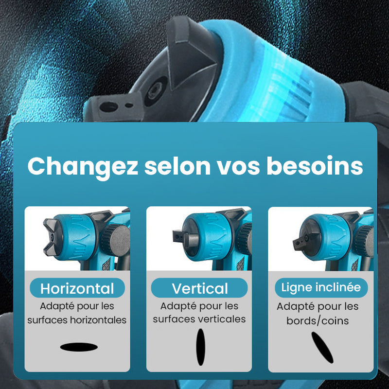 De rduction Pistolet Peinture lectrique Sans Fil