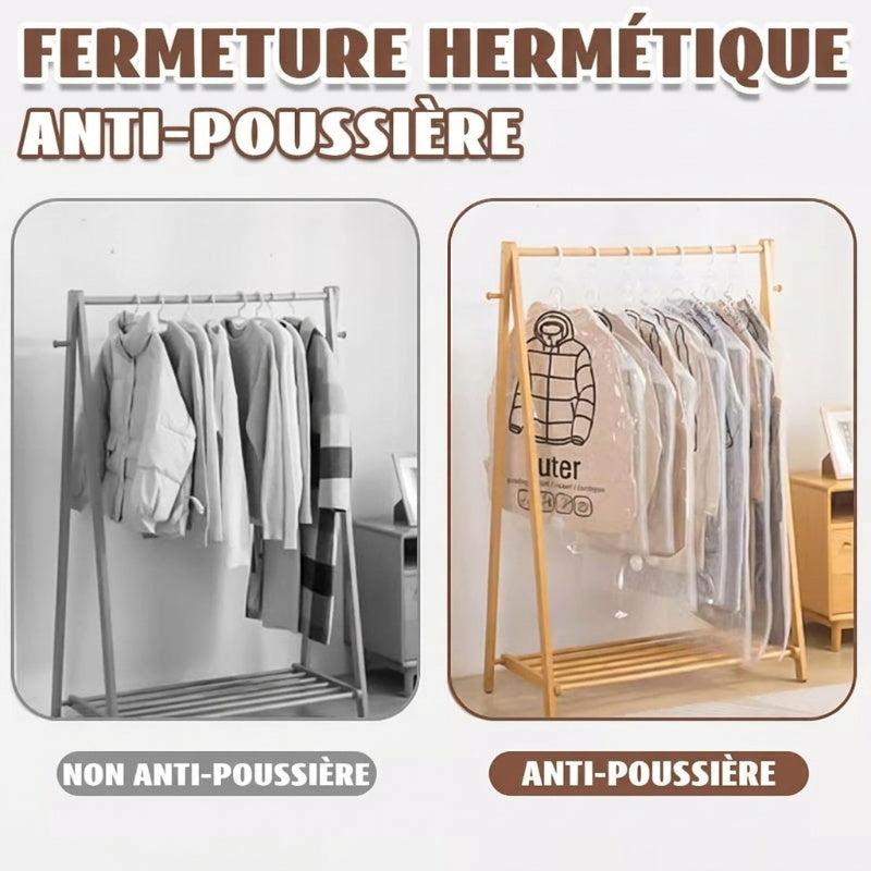 Sac sous vide suspendu