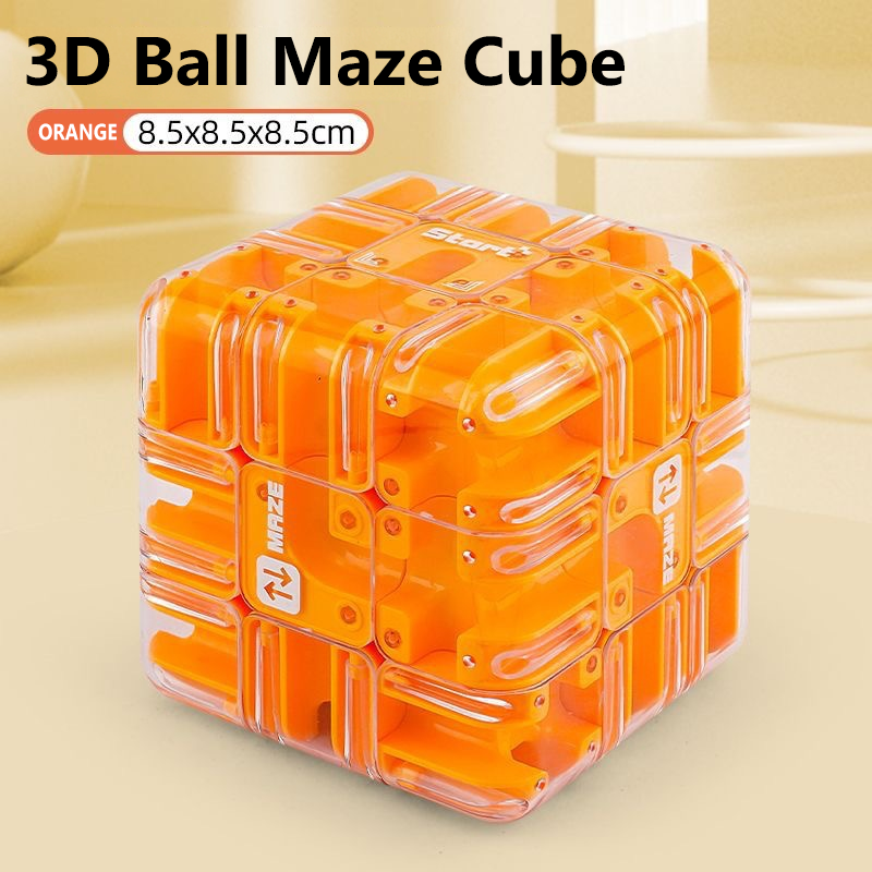 DE RDUCTION MAINTENANT Grand cube labyrinthe 3D - 120 parcours stimulants avec rotation fluide pour le dveloppement cognitif et le plaisir