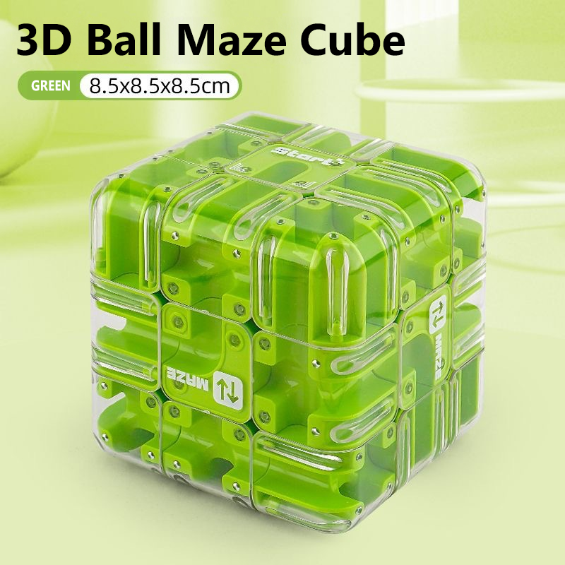 DE RDUCTION MAINTENANT Grand cube labyrinthe 3D - 120 parcours stimulants avec rotation fluide pour le dveloppement cognitif et le plaisir