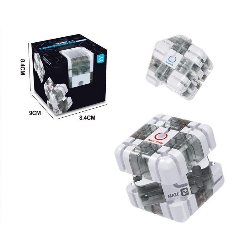 DE RDUCTION MAINTENANT Grand cube labyrinthe 3D - 120 parcours stimulants avec rotation fluide pour le dveloppement cognitif et le plaisir