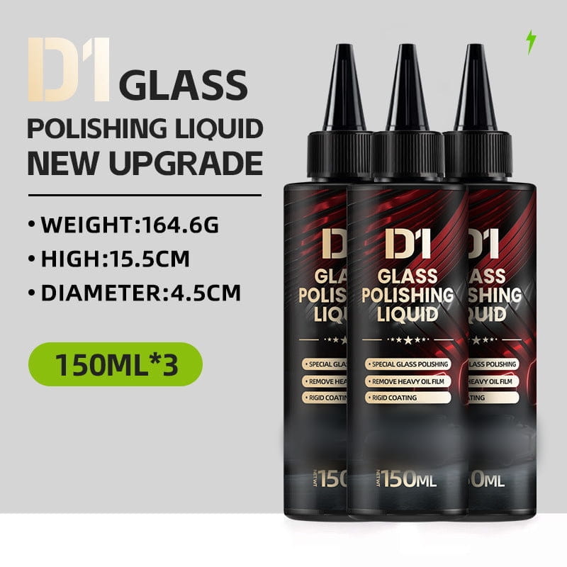 Liquide de polissage pour vitres automobiles Effacez les marques de fa?on permanente, conomisez sur les co?ts de remplacement
