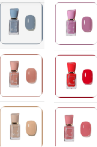 6 couleurs au choix Vernis ongles en gele | Schage rapide