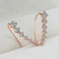 Vente chaude du Nouvel An 2024 Boucles d'oreilles diamant sept toiles
