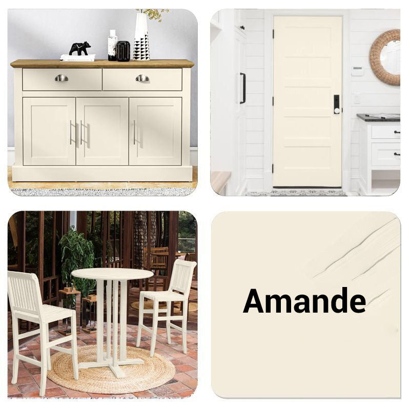 Peinture de rparation et de rnovation de meubles en bois cologique, sans odeur, base d'eau