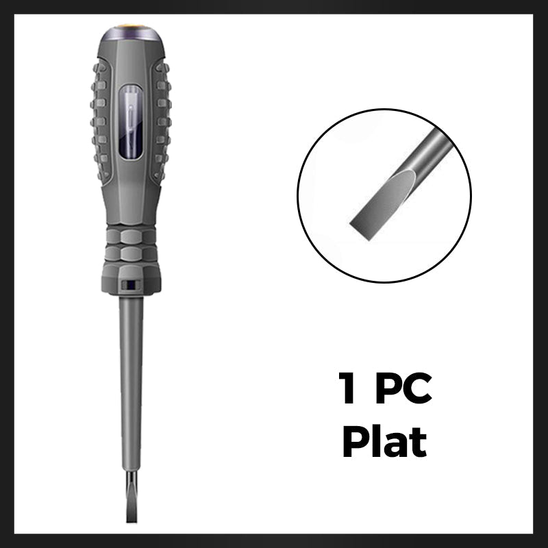 DE RDUCTION Tournevis Magntique 2-en-1 - Dtection lectrique Integre, Couple lev pour Rparations Domestiques