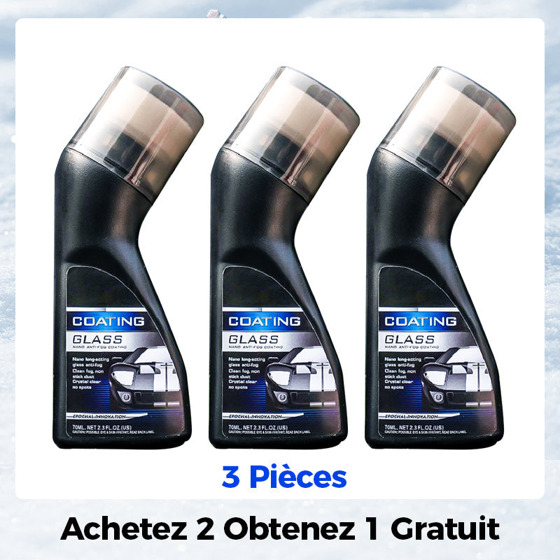 Lingette Revtement Anti-Bue Micromolculaire Garde Votre Pare-brise Clair et Sans Bue