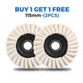 Neujahrs-Polierscheibe mit Filzzunge