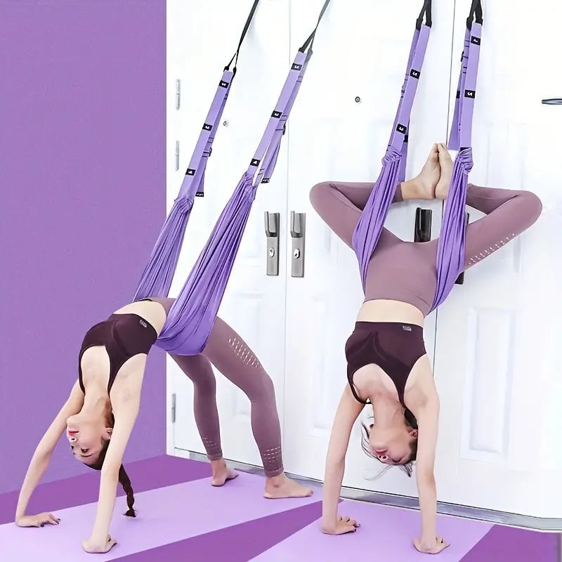DE RDUCTION Corde de yoga arien pour soulager les maux de dos
