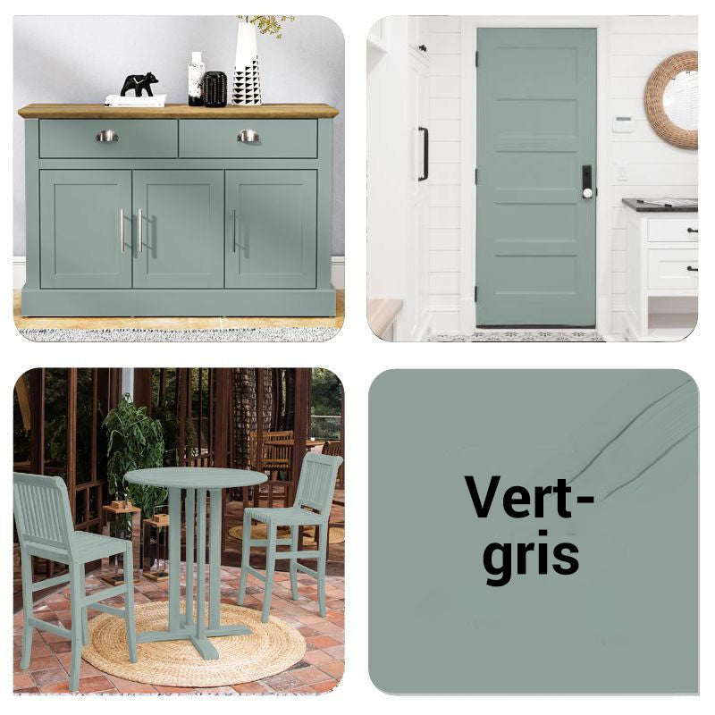Peinture de rparation et de rnovation de meubles en bois cologique, sans odeur, base d'eau