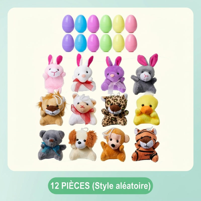 De Paques 50 % de rduction?ufs de Paques prremplis avec des peluches