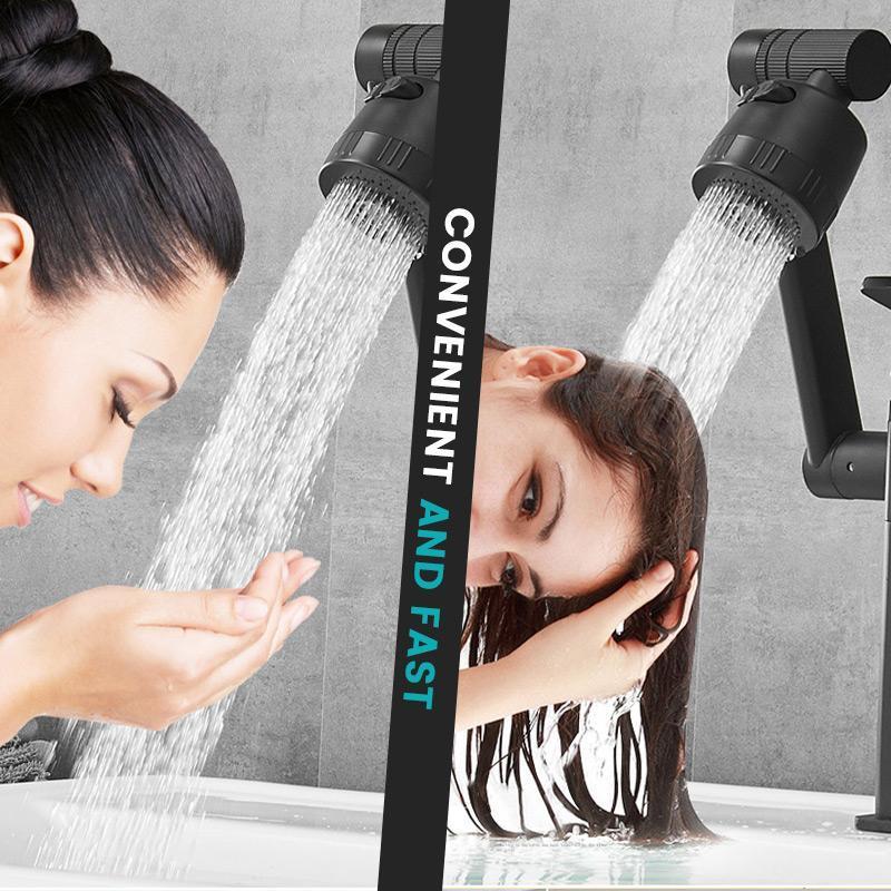 Robinet chaud et froid universel monotrou [robinet rotatif multi-positions 360 degrs]