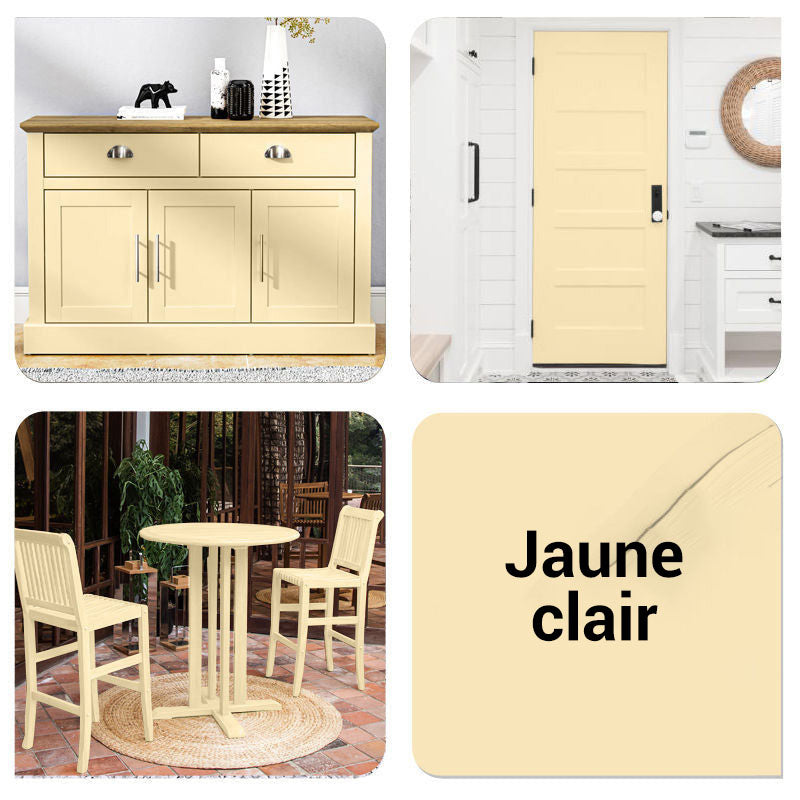 Peinture de rparation et de rnovation de meubles en bois cologique, sans odeur, base d'eau