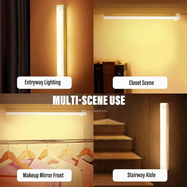 Sonderangebot 50 % Rabatt magnetische wiederaufladbare LED-Lampen mit intelligentem Sensor ohne Bohren