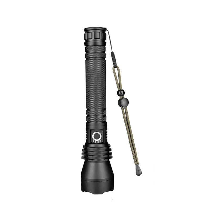 Lampe torche tactique rechargeable LED et laser 9000 lumens