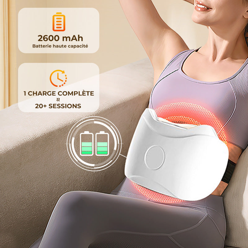 De rduction Masseur abdominal lectrique sans fil pour la combustion des graisses et la digestion Livraison gratuite