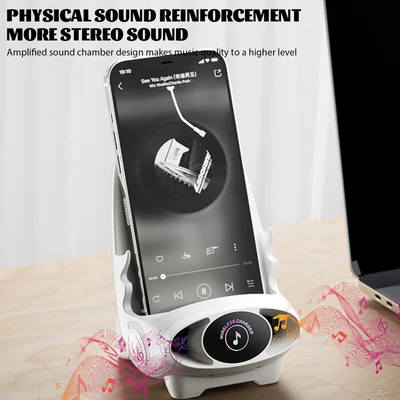 Vente du 35% de rduction Mini chaise avec chargeur rapide sans fil, support de tlphone multifonctionnel