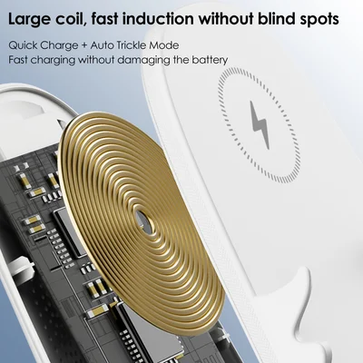 Vente du 35% de rduction Mini chaise avec chargeur rapide sans fil, support de tlphone multifonctionnel