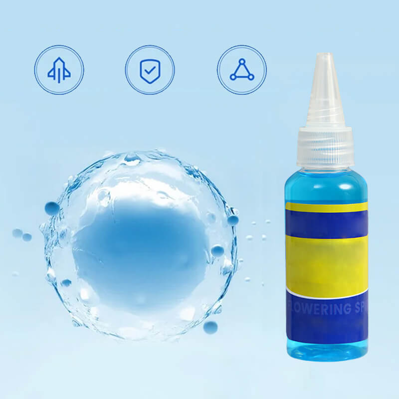 Solution nutritive universelle pour plantes en pot fleuries Des racines solides, des fleurs clatantes La croissance parfaite, sans prise de tte.