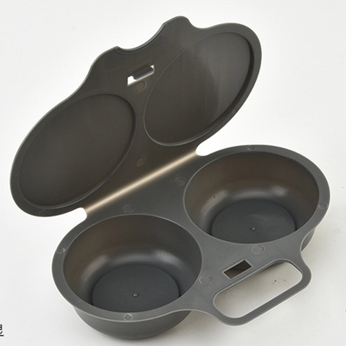 DE RDUCTION POUR UNE DURE LIMITE Cuiseur?ufs pour micro-ondes double compartiment Cuisson rapide sans huile, en PP de qualit alimentaire et polyvalent. Idal pour les matins presss: un petit-djeuner sain en quelques minutes