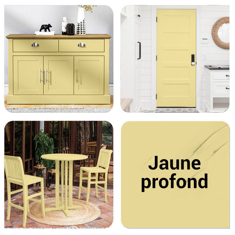 Peinture de rparation et de rnovation de meubles en bois cologique, sans odeur, base d'eau