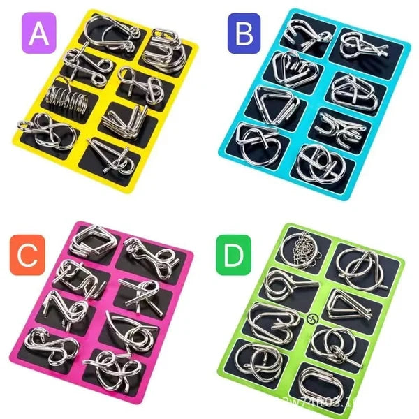 Offre dure limite: 50 % DE RDUCTION Puzzle mtallique Montessori rsoudre