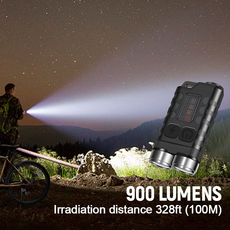 Mini lampe de poche porte-cls magntique Pousbo? (50 % de rduction)
