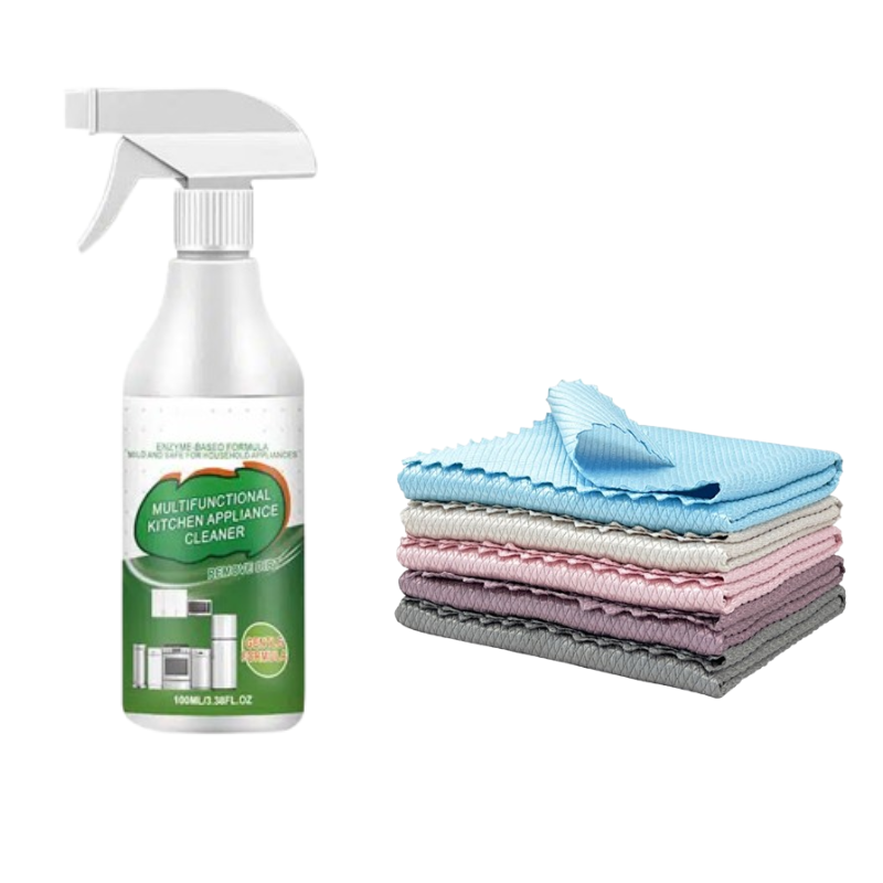 NOUVEAU: Nettoyant moussant enzymatique multi-usages, polyvalent Cuisine et maison
