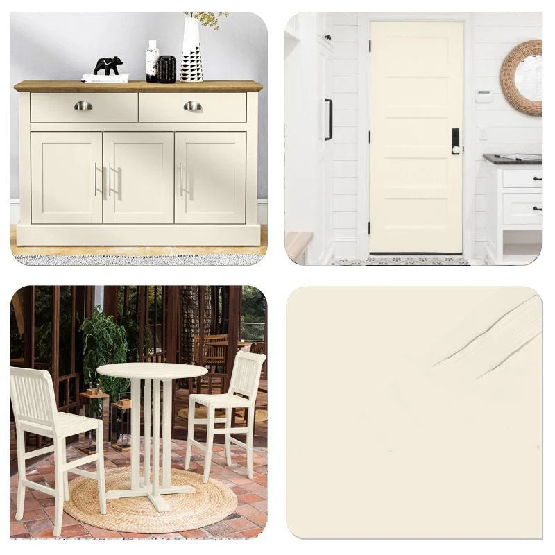 Peinture de rparation et de rnovation de meubles en bois cologique, sans odeur, base d'eau