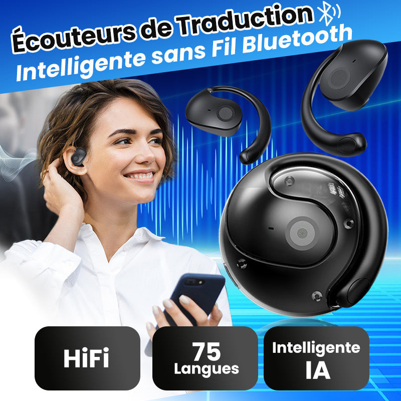 2025 couteurs de Traduction Intelligente sans Fil Bluetooth