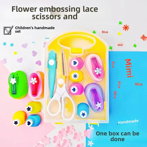 Kit Cratif de Perforatrices DIY pour Enfants