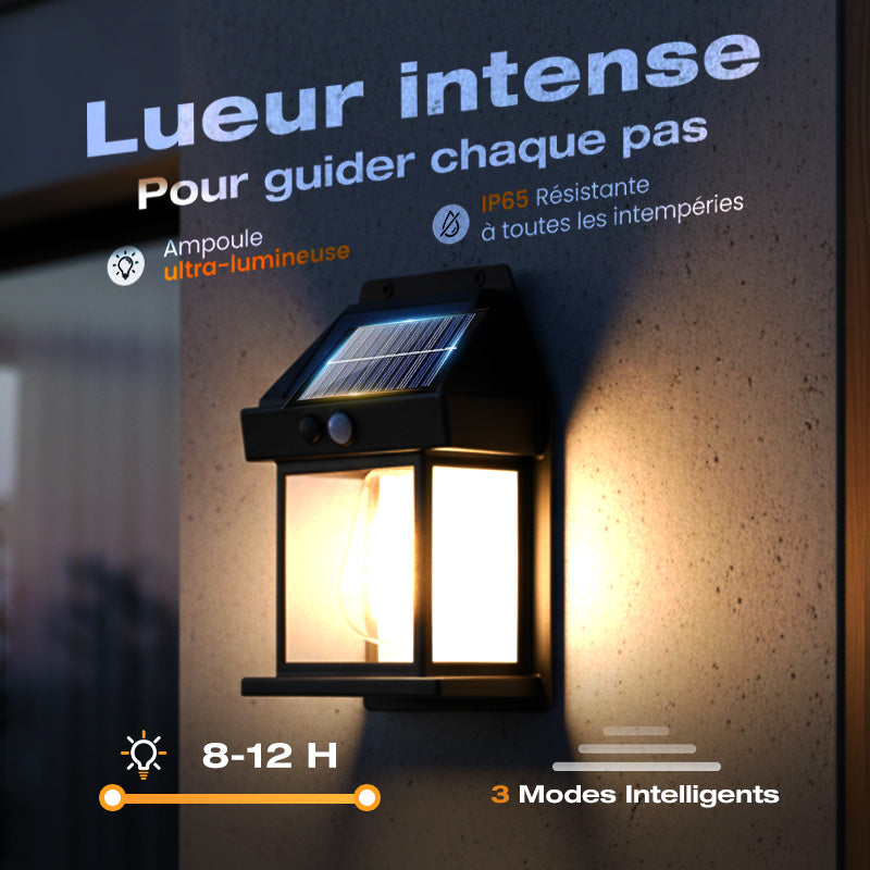 2025 Nouvelle lampe murale solaire pour l'extrieur
