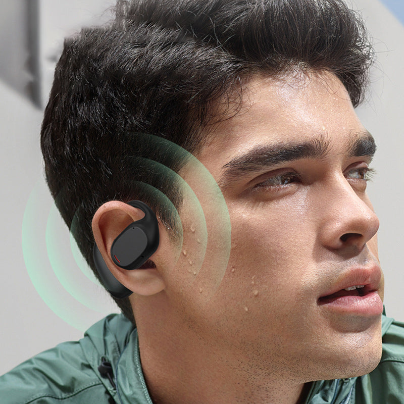 Casque Bluetooth suspendu l'oreille sans fil