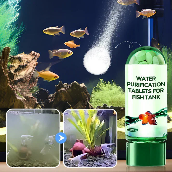 Comprim puissant de purification de l'eau d'aquarium