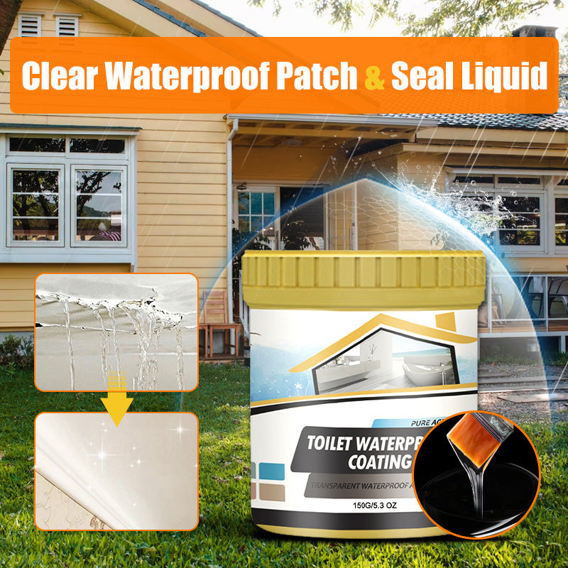 Liquide de colmatage et d'tanchit transparent et impermable