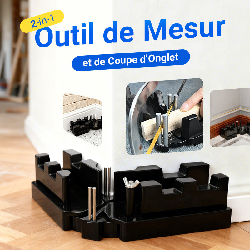 DE RDUCTION Outil 2-en-1 Mesure et Coupe - Prcision Maximale, Gain de Temps pour Bricolage et Menuiserie