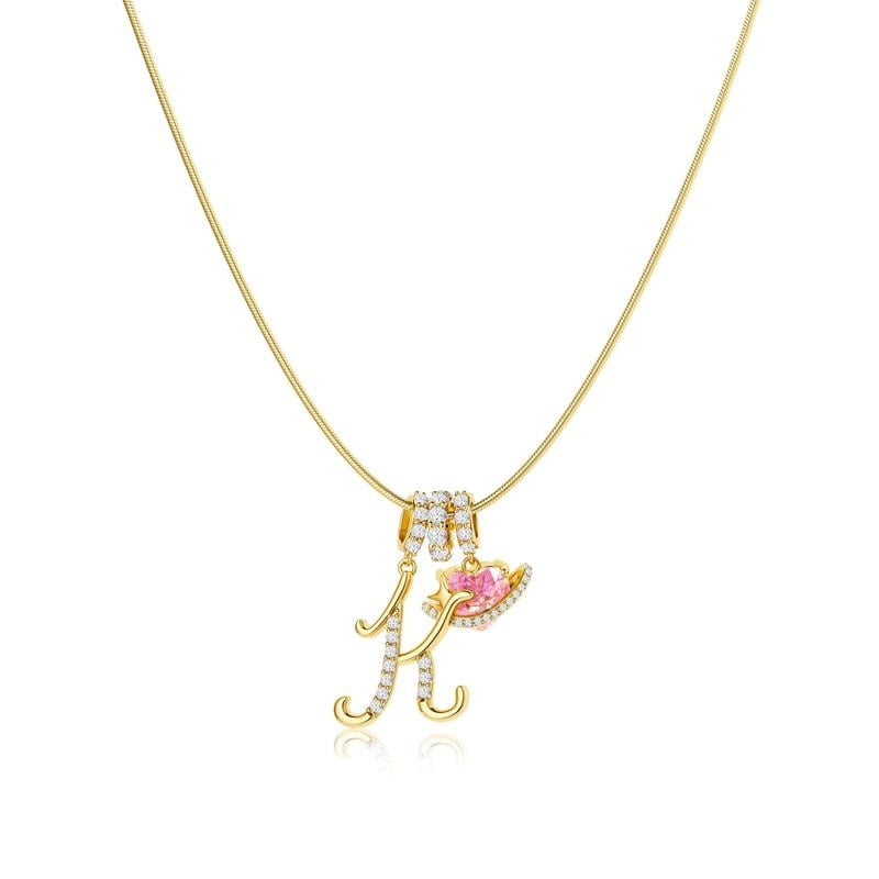 DE RDUCTION Colliers pendentifs 3 rangs avec initiales A-Z | Personnaliss et lgants