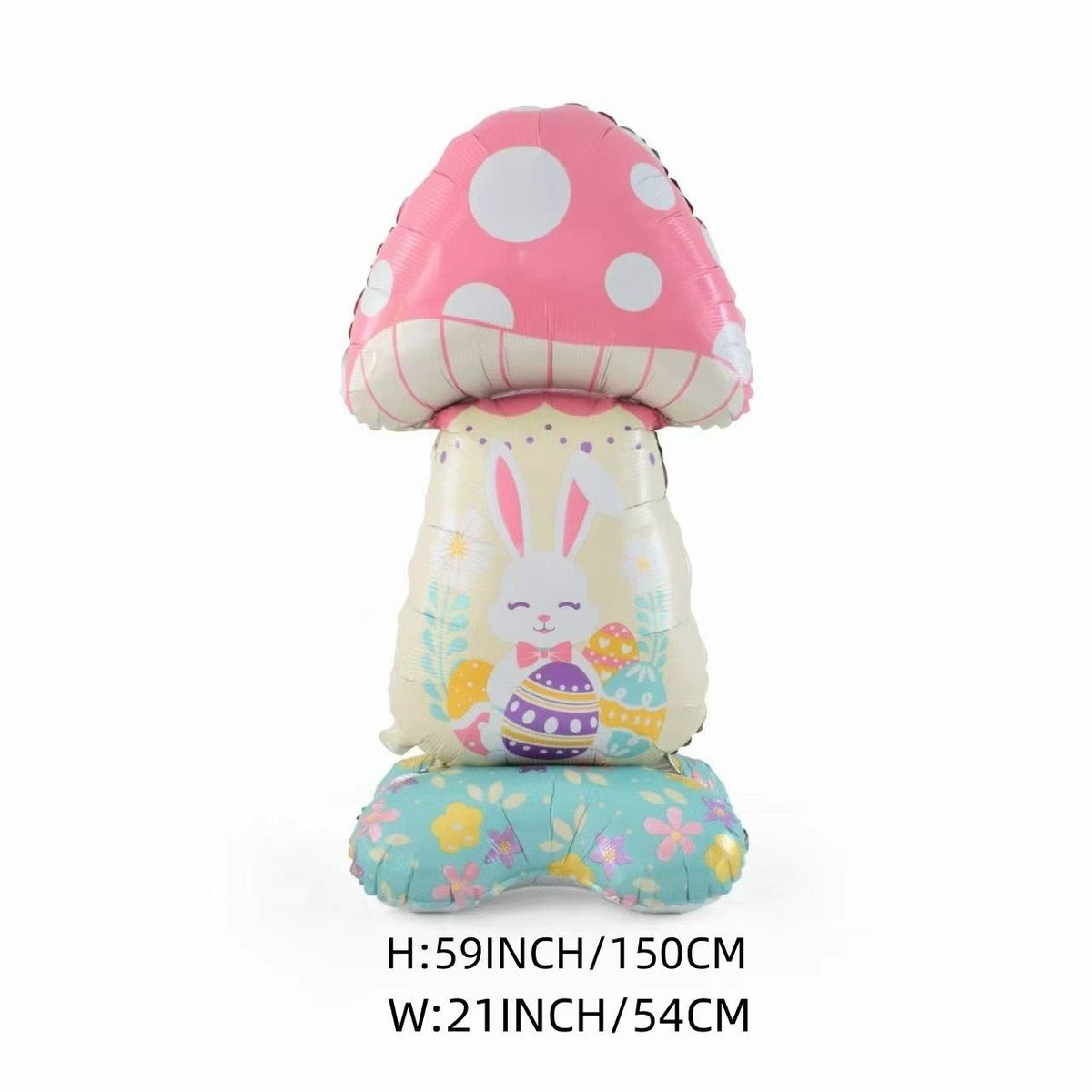 DE RDUCTION Ballons 3D sur Pied pour Paques Gants Lapin/Carotte/Poussin/?uf Dcoration Festive, Gonflage l'Air & Parfait pour Enfants/Jardin