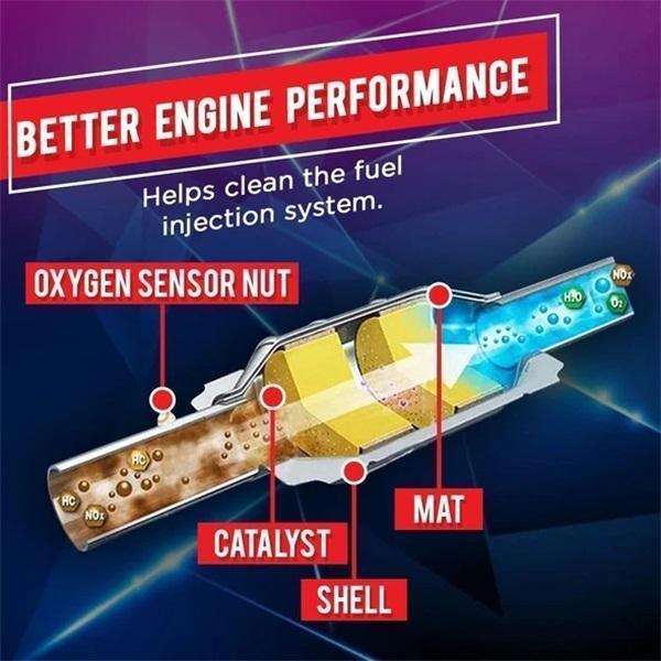 Catalytic converter cleaner