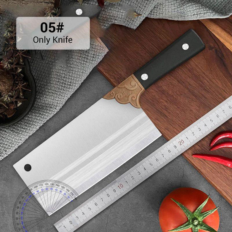 Couteau de cuisine forg, tranchant et durable