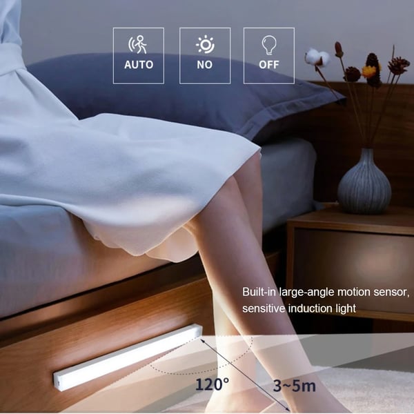 Sonderangebot 50 % Rabatt magnetische wiederaufladbare LED-Lampen mit intelligentem Sensor ohne Bohren