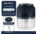 Multifunctional cordless electric mini garlic chopper