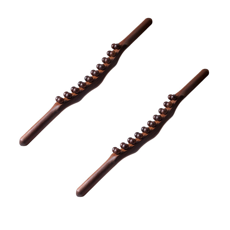 Baton de massage lymphatique en bois