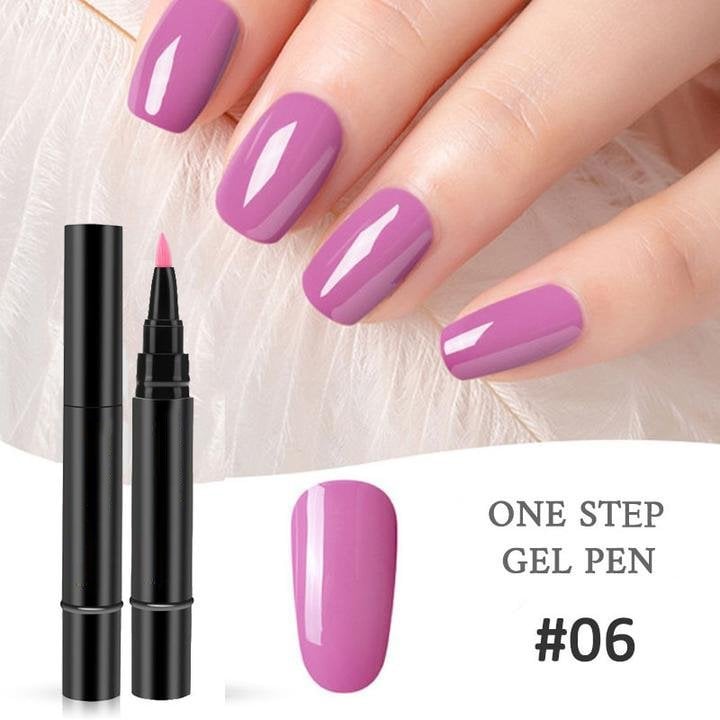 Offre dure limite: 1 achet, 1 offert - 19,99 Stylo gel pour ongles One Step Mini-lampe UV de poche offerte