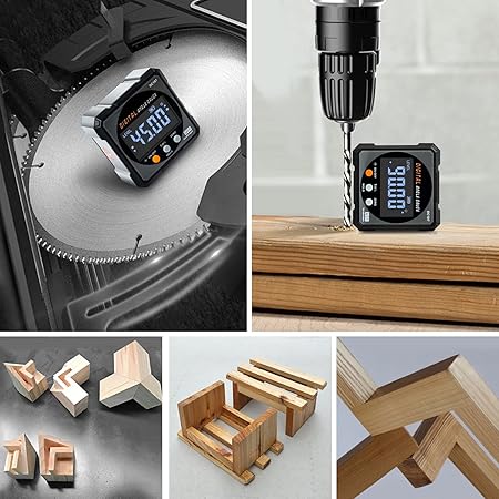 Inclinomtre Numrique Mini LCD Pousbo? Mesure d'Angle