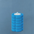 PLUS DE 50 000 UNITS VENDUES Ensemble innovant de brosses de toilettes jetables fixation murale